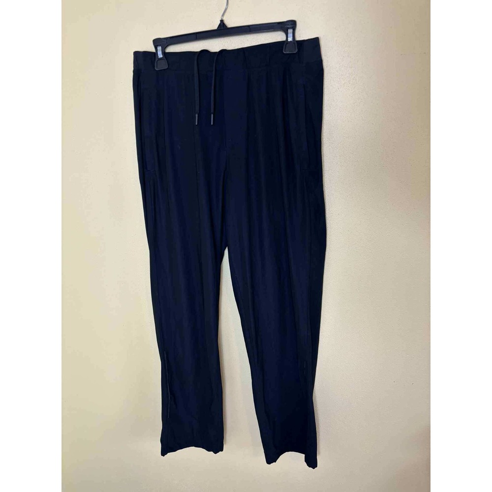 Lululemon Women's Black Joggers‎ Lounge Pants Drawstring Athletic Size Medium